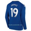 Camiseta de fútbol Manga Larga Everton James Rodriguez 19 Primera Equipación 2021/22 - Hombre